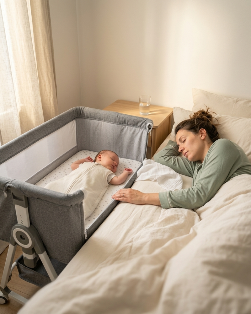 Bébé dort à côté de toi