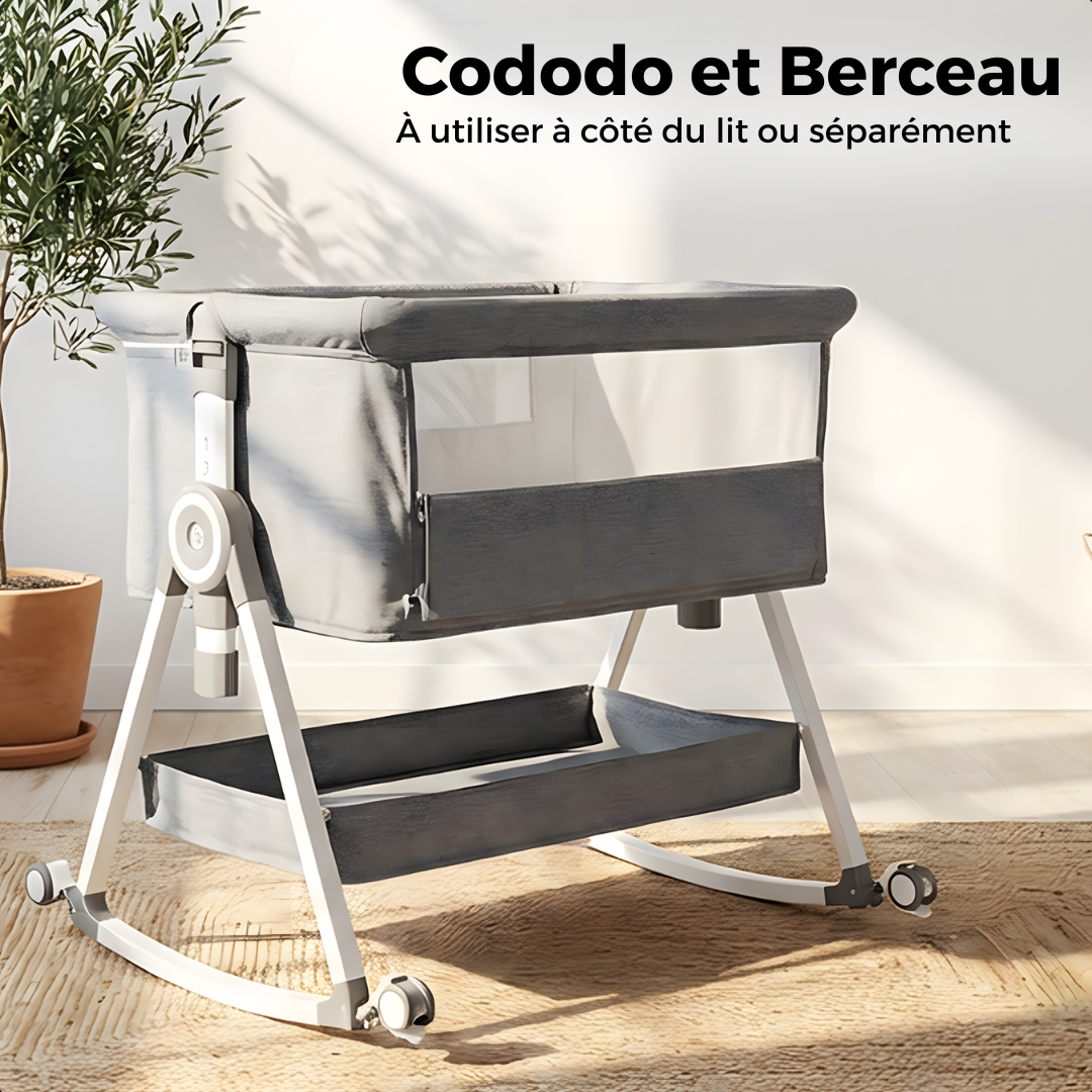 Lit cododo et berceau pour bébé, pour un sommeil tout près