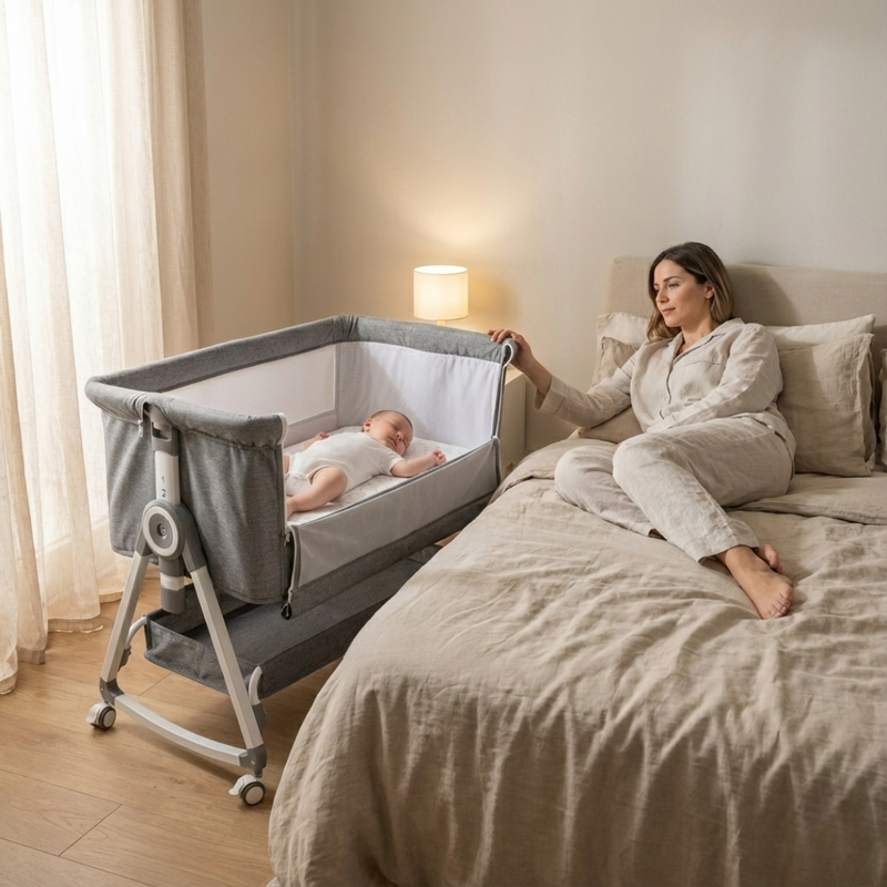 Bébé dort à côté de toi