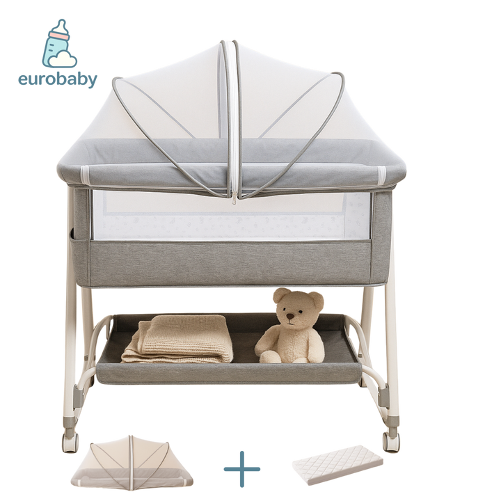 Eurobaby Co-Sleeper – Slaap Dichtbij, Veilig & Comfortabe