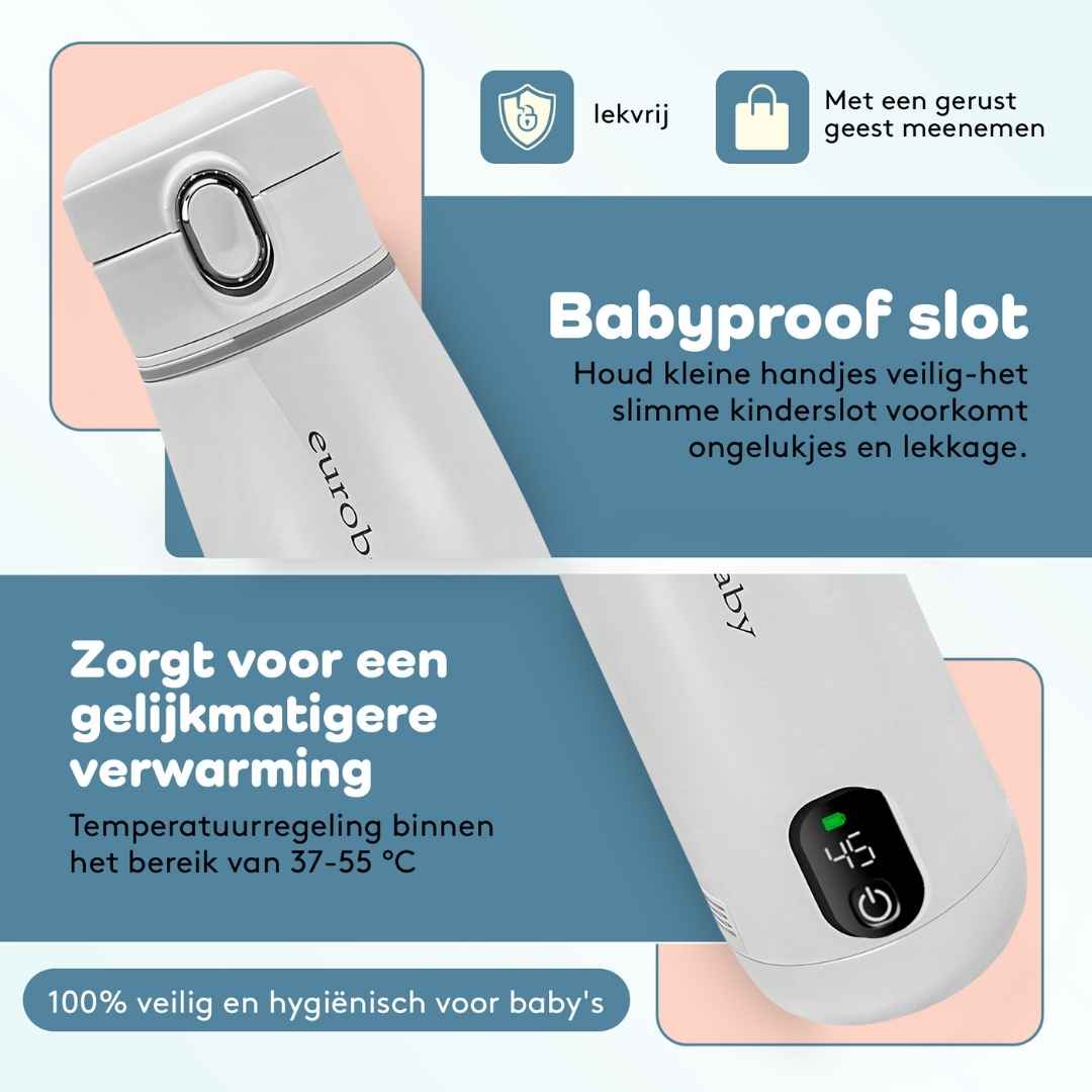 Draadloze Flessenwarmer
