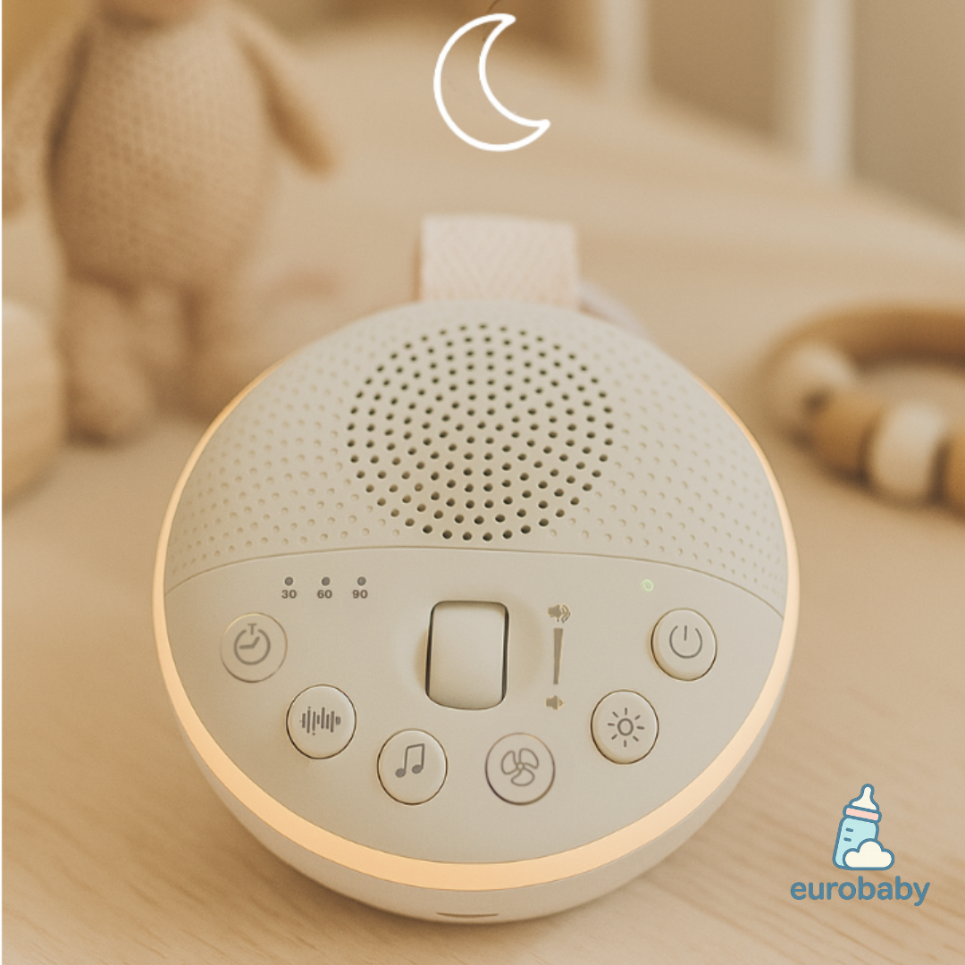 White Noise Machine & Slaaptrainer met Nachtlampje