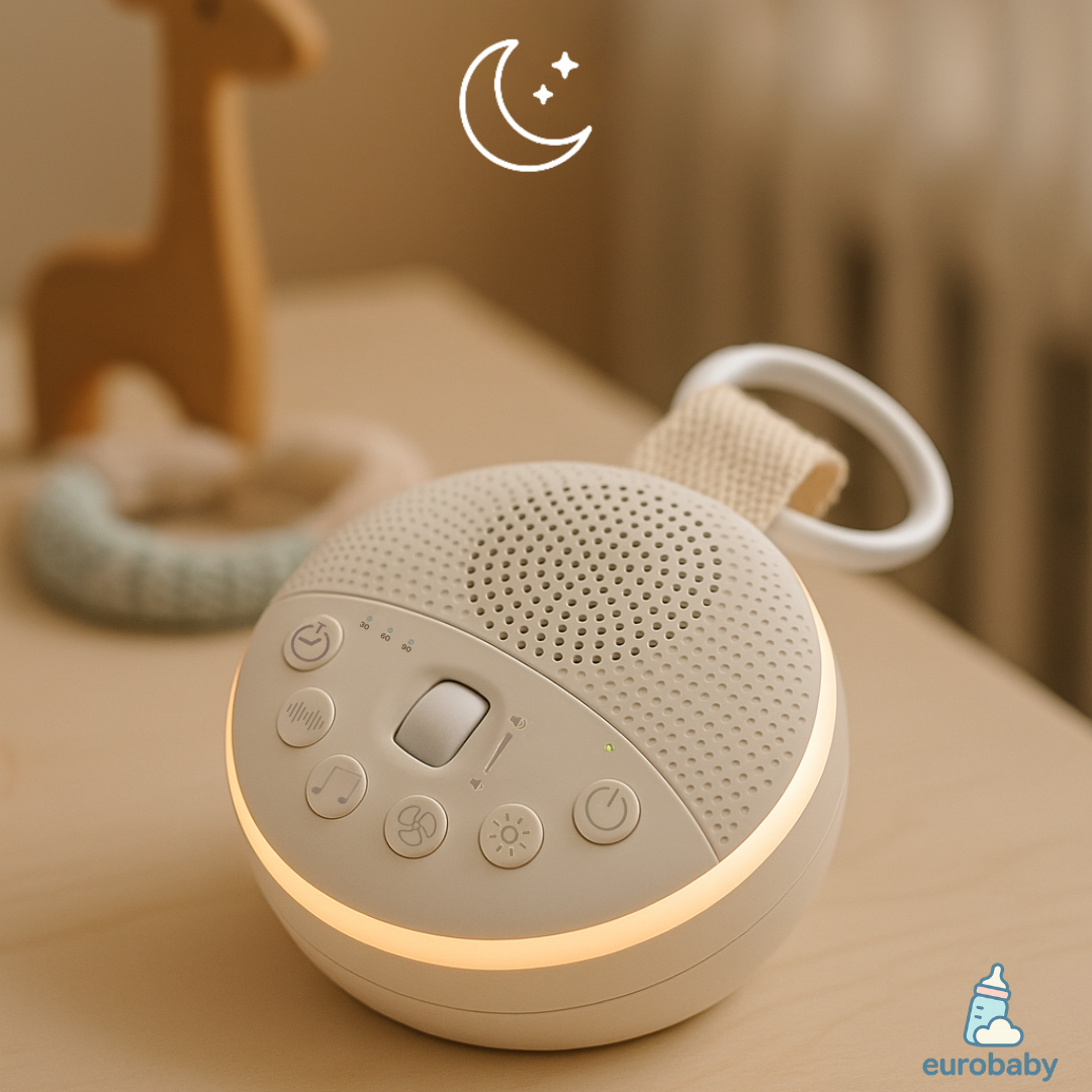 White Noise Machine & Slaaptrainer met Nachtlampje
